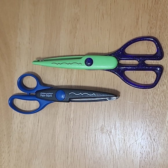 Set of 15 Kraft Edgers with small card stock cutter - Picture 5 of 10